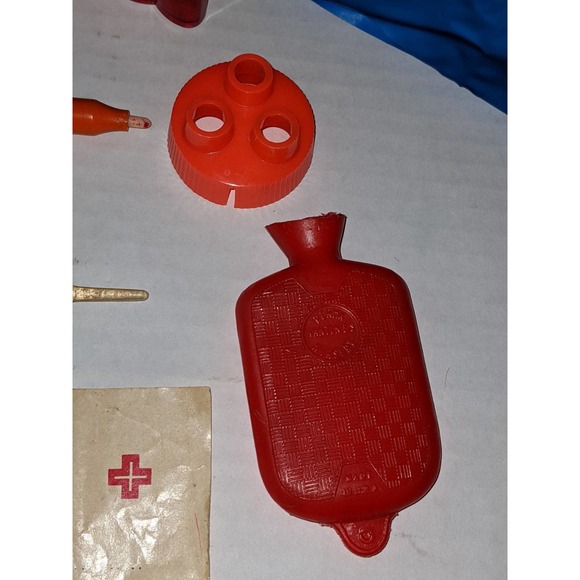 Antique 1940's Transogram Children's Play Nurse Kit Uniform Pretend Extra's Rare - Picture 3 of 12